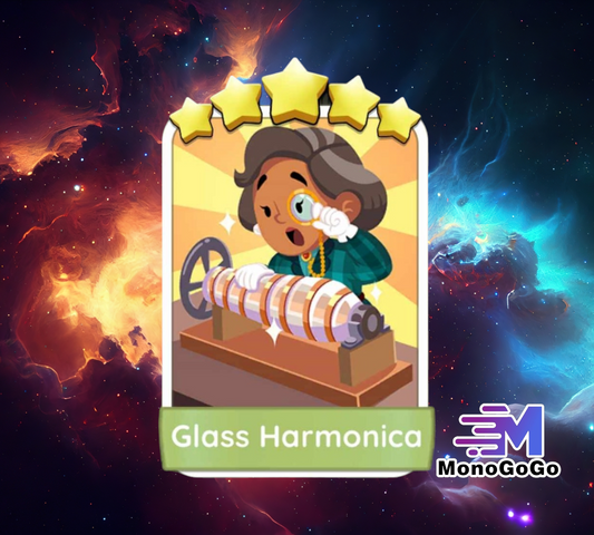 Glass Harmonica - Set 17 - Monopoly Go 5 Star Sticker