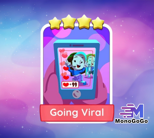 Going Viral - Set 16 - Monopoly Go 4 Star Sticker