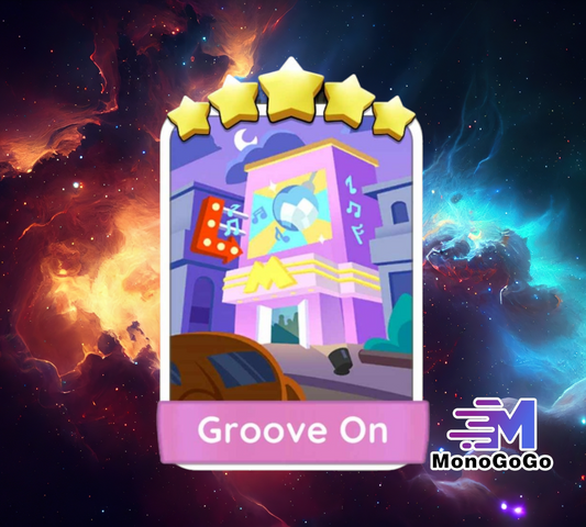 Groove On - Set 18 - Monopoly Go 5 Star Sticker