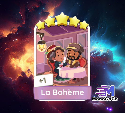 La Bohème - Set 21 - Monopoly Go 5 Star Sticker