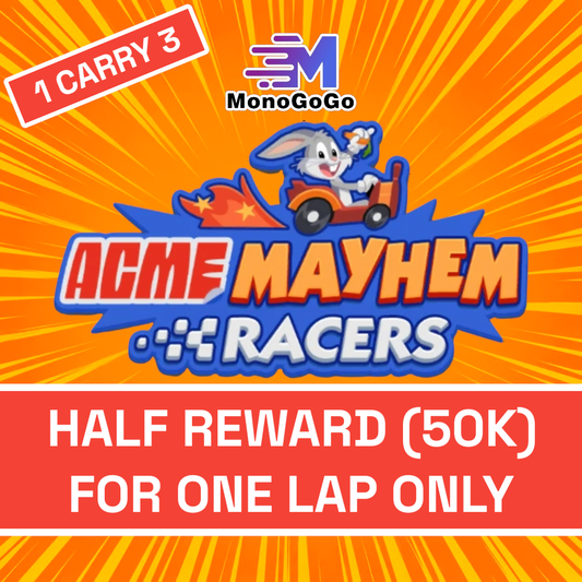 ACME Mayhem Racers (HALF REWARDS for ONE LAP ONLY)