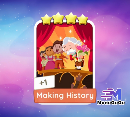 Making History - Set 11 - Monopoly Go 4 Star Sticker