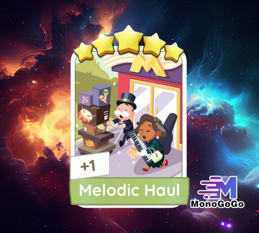 Melodic Haul - Set 17 - Monopoly Go 5 Star Sticker