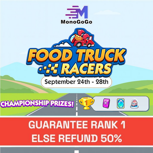 Food Truck Event (GUARANTEED for RANK 1 else REFUND 50%)