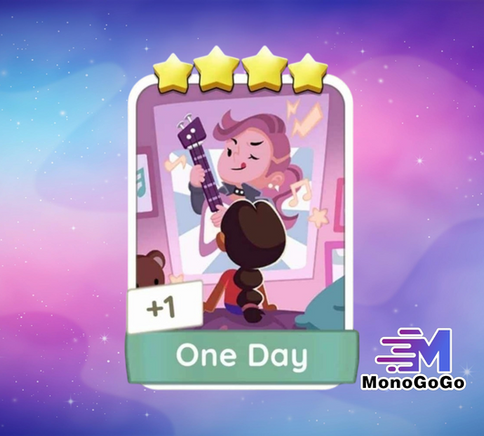 One Day - Set 19 - Monopoly Go 4 Star Sticker