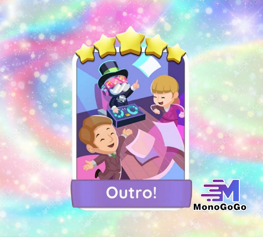 Outro! - Set 22 - Monopoly Go 5 Star Sticker