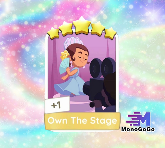 Own The Stage - Set 25 - Monopoly Go 5 Star Sticker