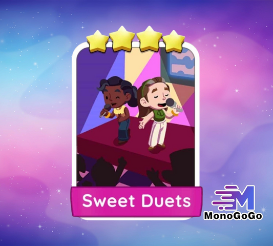 Sweet Duets - Set 9 - Monopoly Go 4 Star Sticker