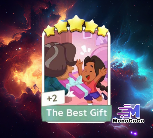 The Best Gift - Set 19 - Monopoly Go 5 Star Sticker