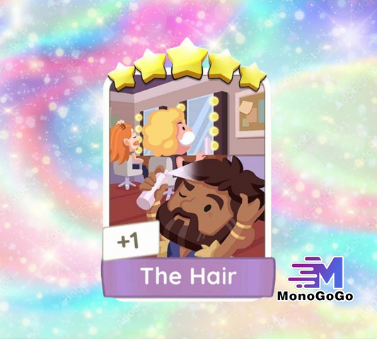 The Hair - Set 23 - Monopoly Go 5 Star Sticker