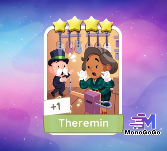 Theremin - Set 17 - Monopoly Go 4 Star Sticker