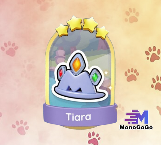 Tiara - Set 18-4 - Monopoly Go 4 Star Gold Sticker