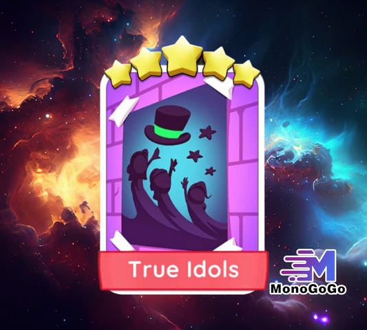 True Idols - Set 16 - Monopoly Go 5 Star Sticker