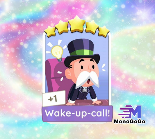 Wake-up-call! - Set 22 - Monopoly Go 5 Star Sticker